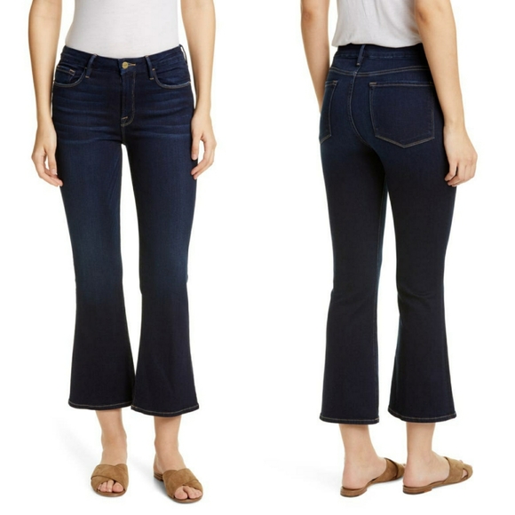 Frame Denim Le Crop Mini Boot Jeans 